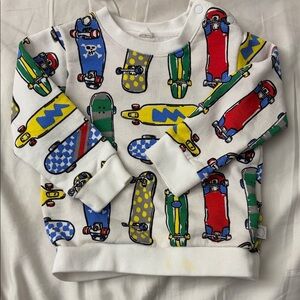 Stella McCartney Skateboard Print Kids Sweater (6months)